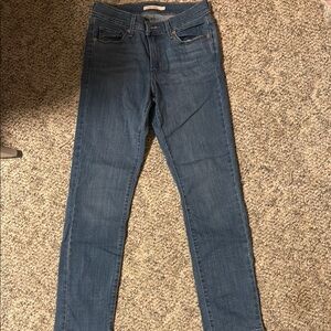 Levi's Slim Medium Blue Jeans Classic Style